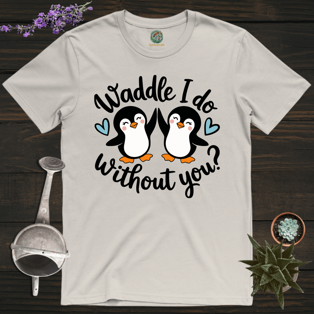 Sproutsmith T-Shirt Ice Grey / S Waddle I Do T-Shirt