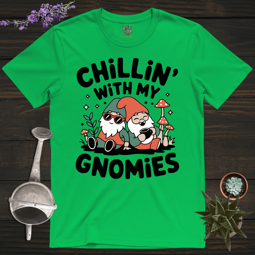 Sproutsmith T-Shirt Irish Green / S Chillin’ With My Gnomies T-Shirt
