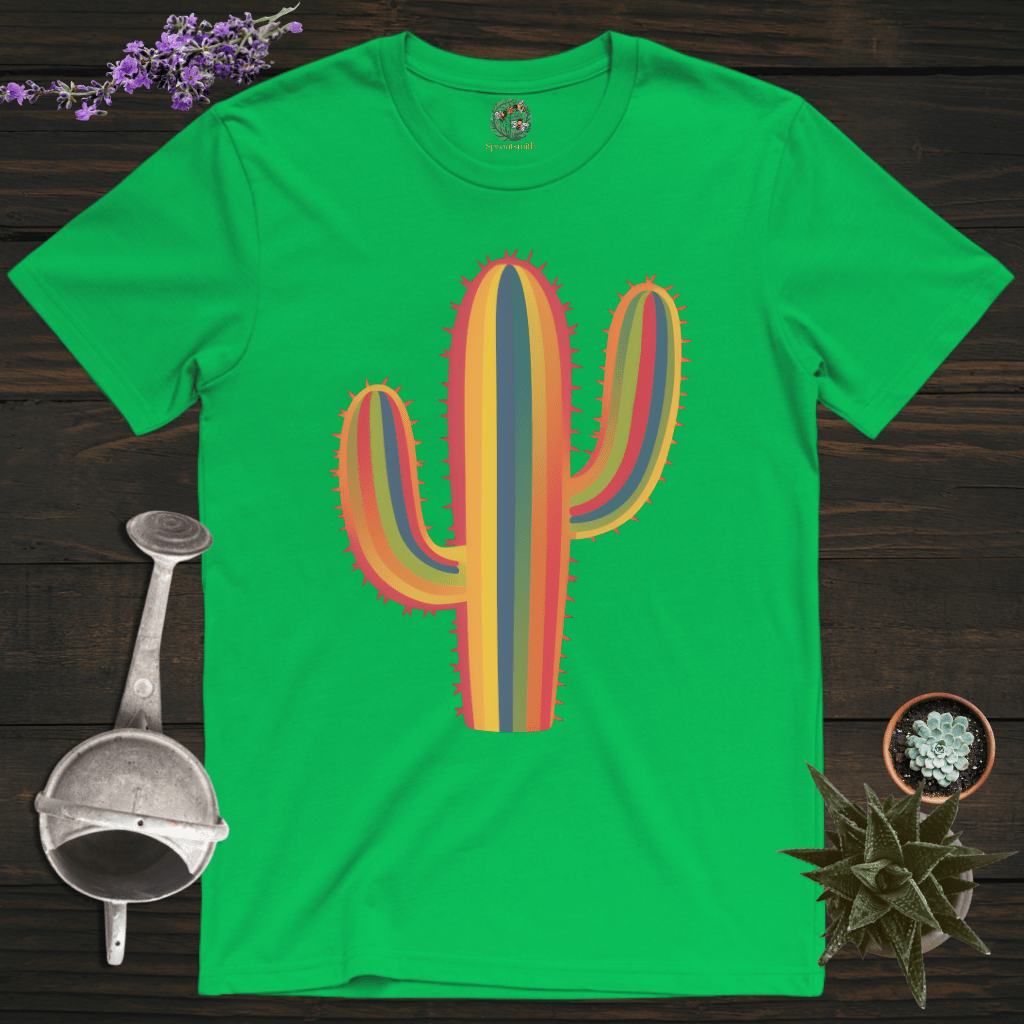 Sproutsmith T-Shirt Irish Green / S Colorful Cactus T-Shirt