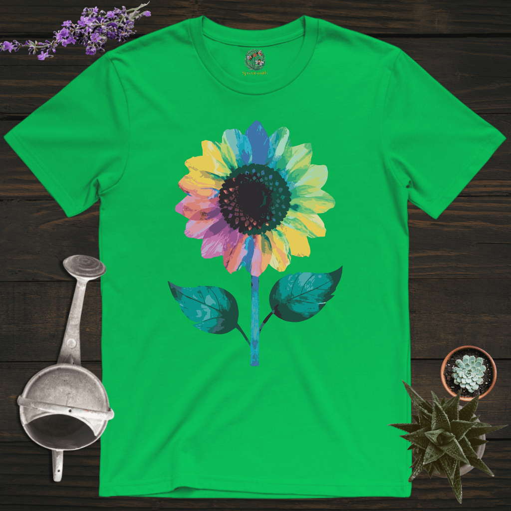 Sproutsmith T-Shirt Irish Green / S Colorful Sunflower T-Shirt