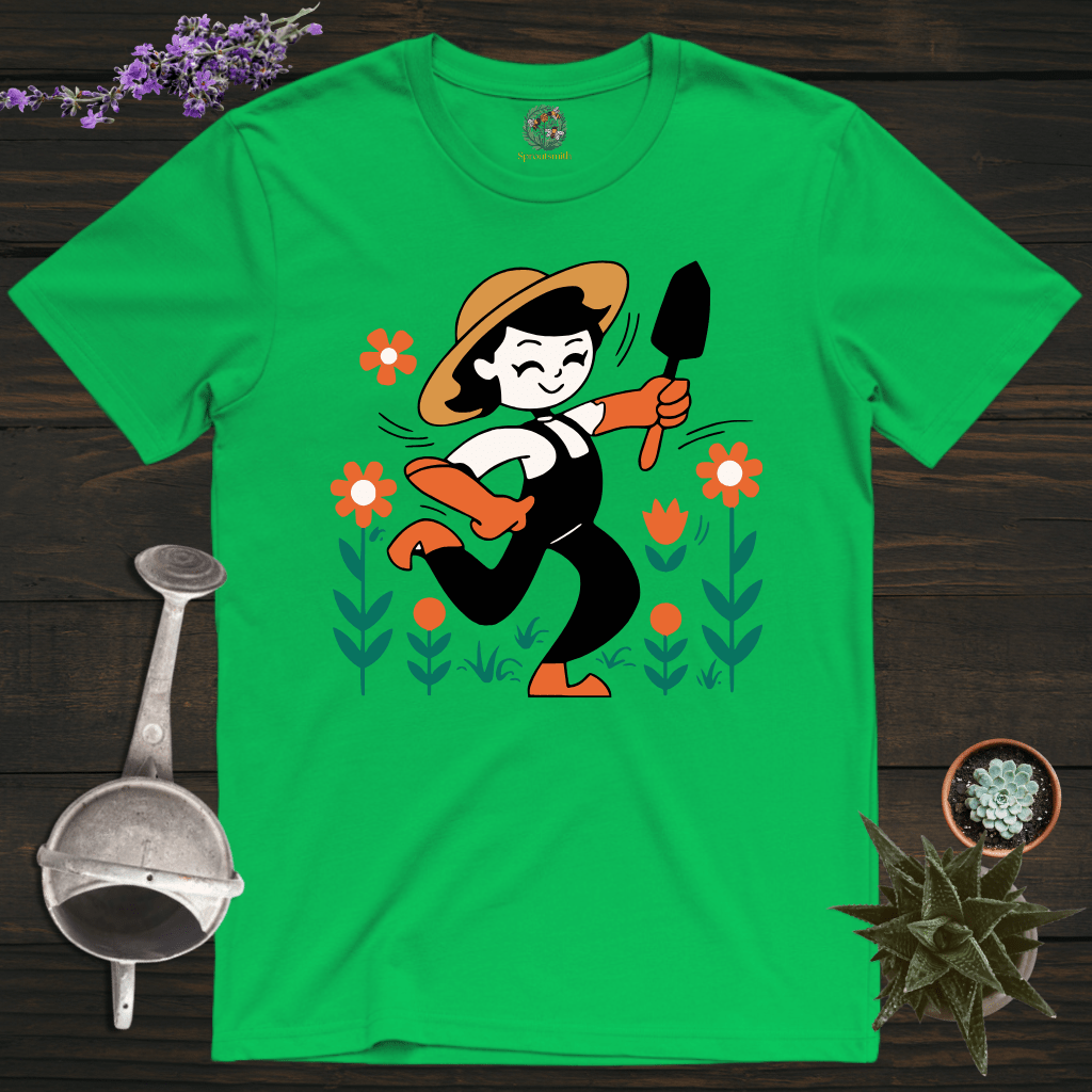 Sproutsmith T-Shirt Irish Green / S Dancing Gardener T-Shirt