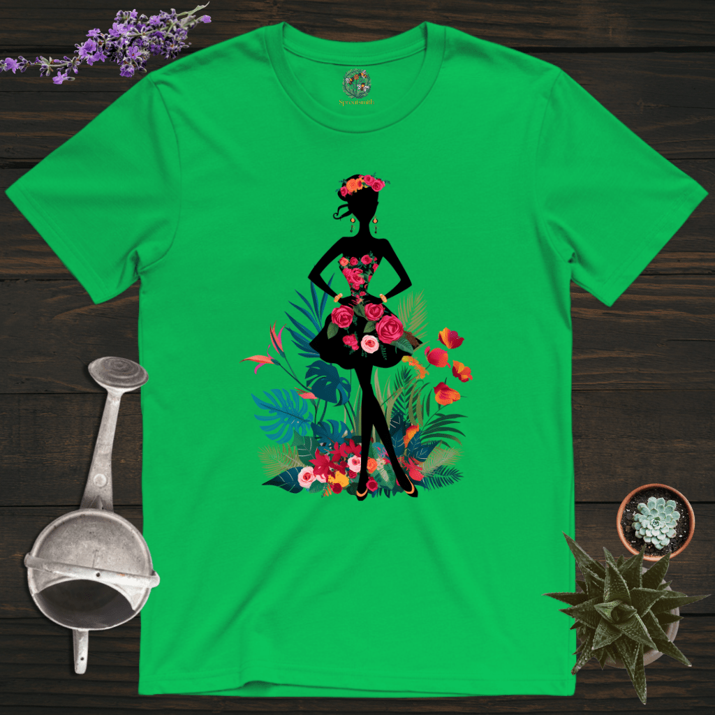 Sproutsmith T-Shirt Irish Green / S Floral Lady T-Shirt