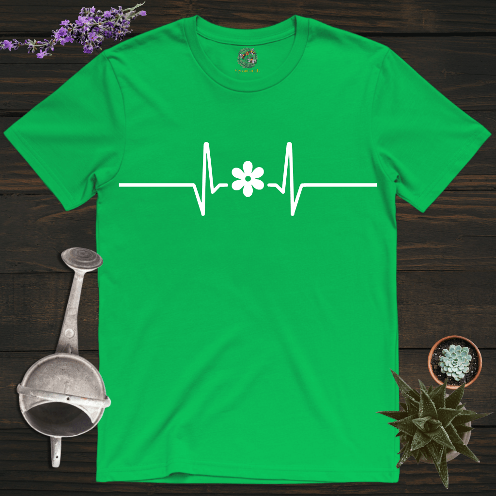 Sproutsmith T-Shirt Irish Green / S Flower Heartbeat T-Shirt