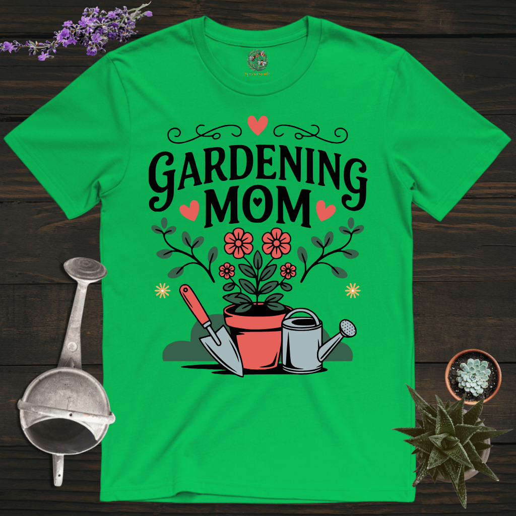 Sproutsmith T-Shirt Irish Green / S Gardening Mom T-Shirt