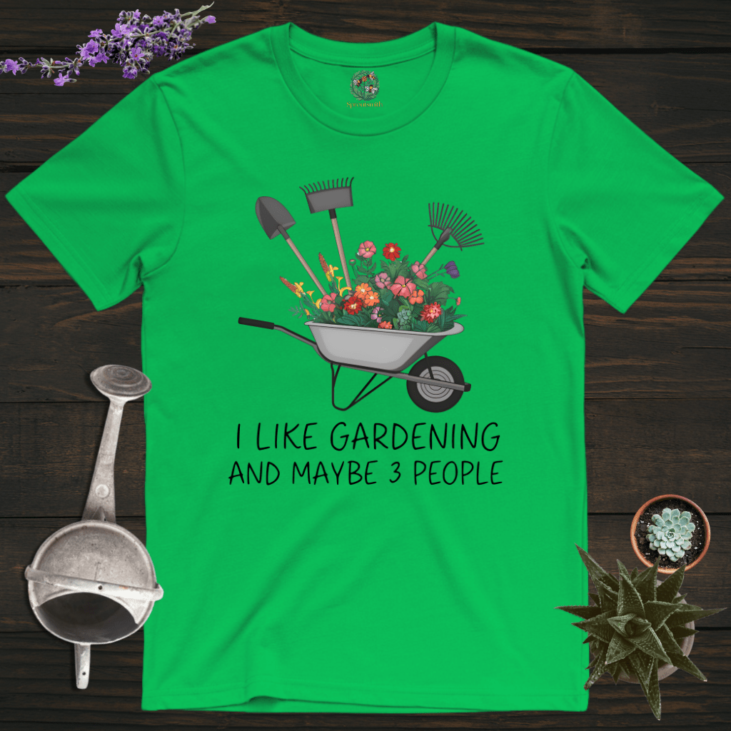 Sproutsmith T-Shirt Irish Green / S I Like Gardening T-Shirt