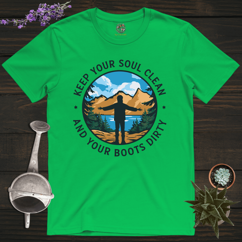 Sproutsmith T-Shirt Irish Green / S Keep Your Soul Clean T-Shirt