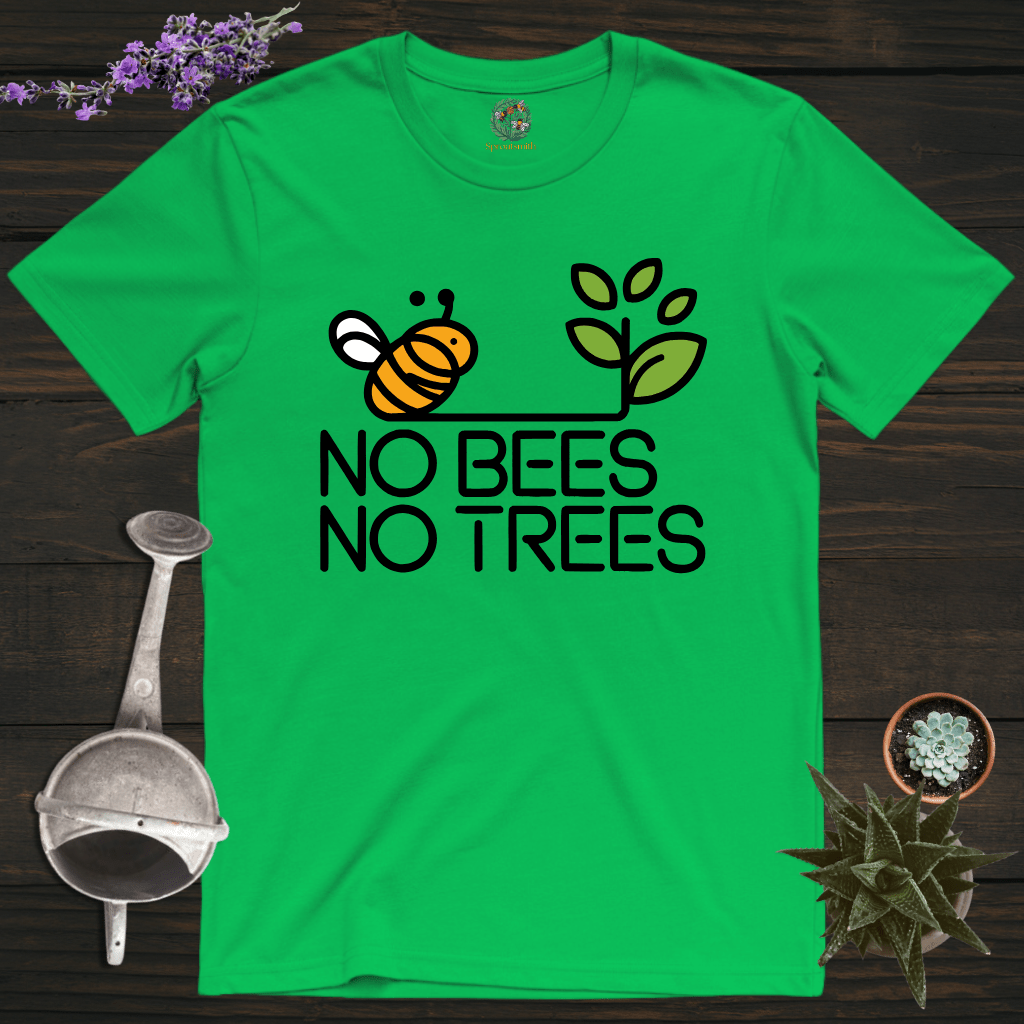 Sproutsmith T-Shirt Irish Green / S No Bees No Trees T-Shirt