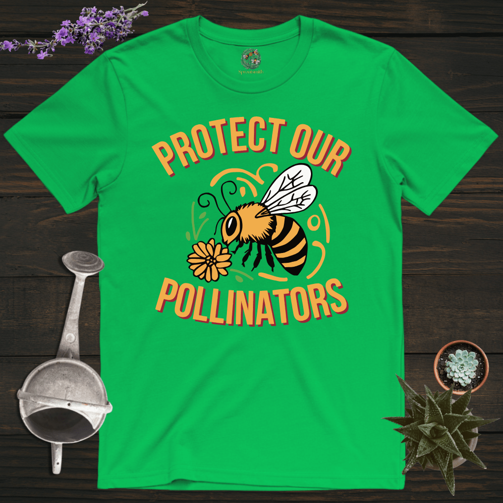 Sproutsmith T-Shirt Irish Green / S Protect Our Pollinators T-Shirt