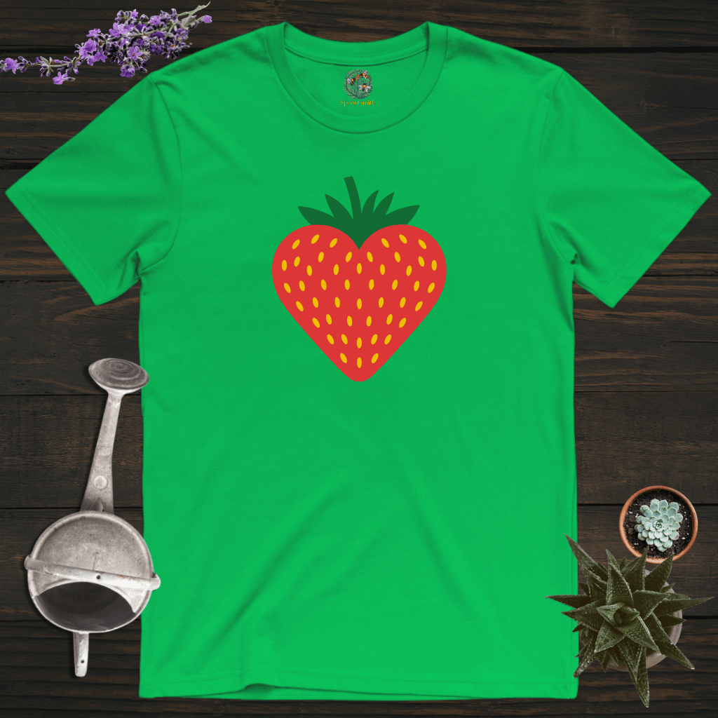 Sproutsmith T-Shirt Irish Green / S Strawberry Heart T-Shirt