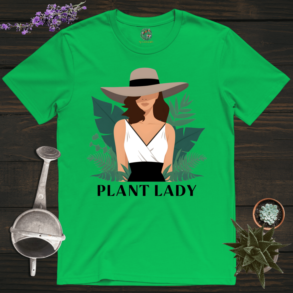 Sproutsmith T-Shirt Irish Green / S The Plant Lady T-Shirt