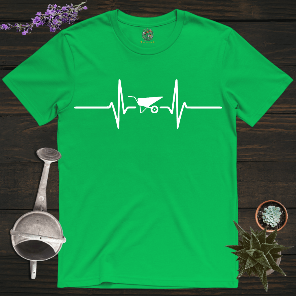 Sproutsmith T-Shirt Irish Green / S Wheelbarrow Heartbeat T-Shirt