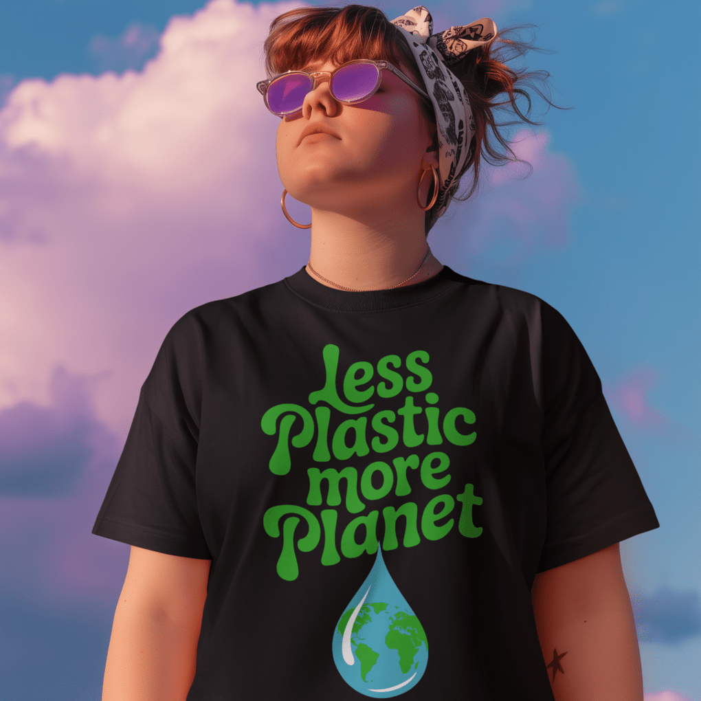 Sproutsmith T-Shirt Less Plastic More Planet T-Shirt