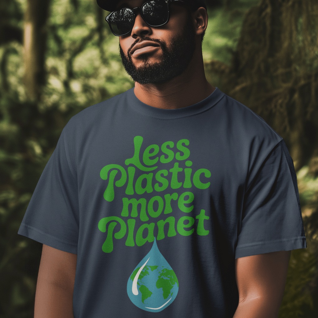 Sproutsmith T-Shirt Less Plastic More Planet T-Shirt