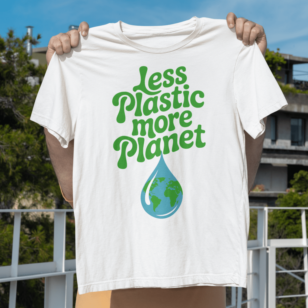 Sproutsmith T-Shirt Less Plastic More Planet T-Shirt
