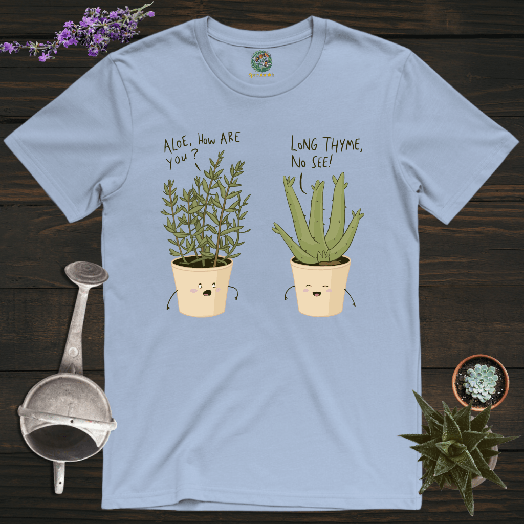 Sproutsmith T-Shirt Light Blue / S Aloe Meets Thyme T-Shirt