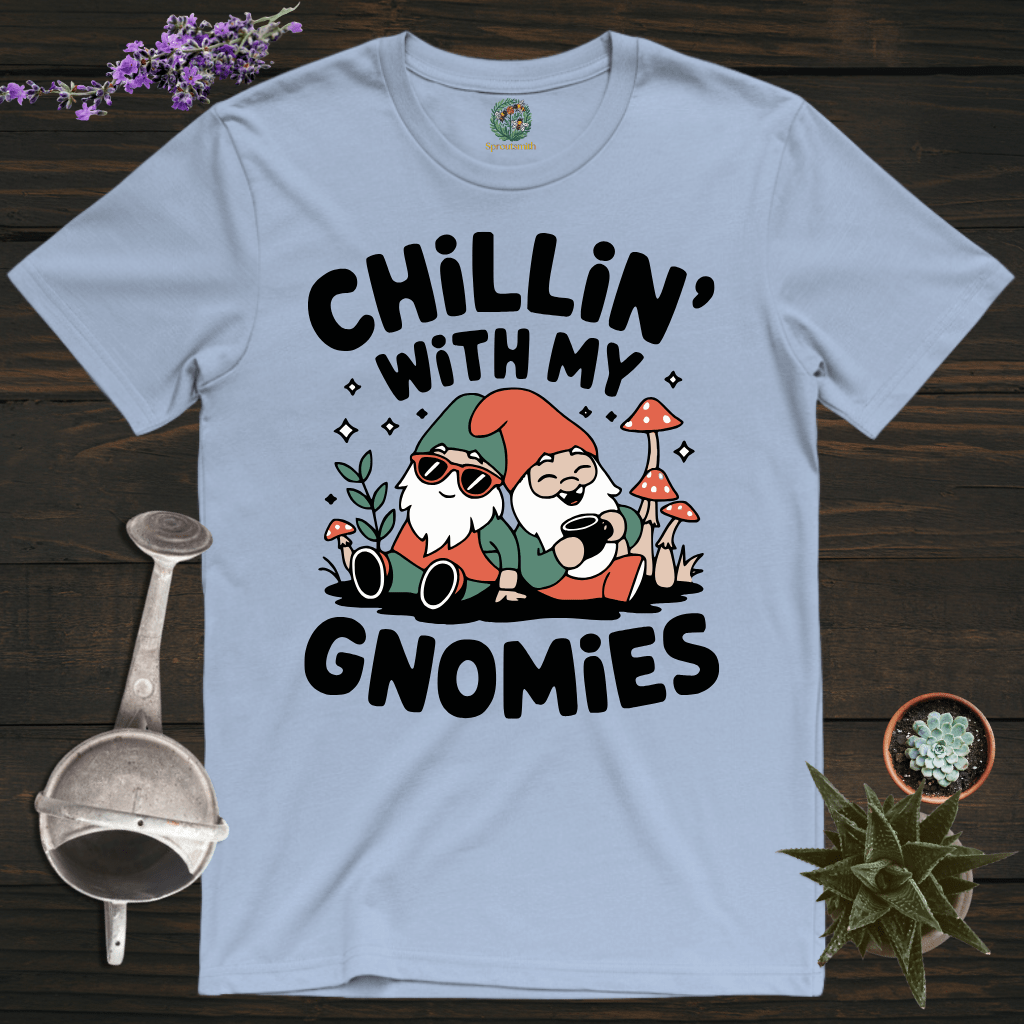 Sproutsmith T-Shirt Light Blue / S Chillin’ With My Gnomies T-Shirt