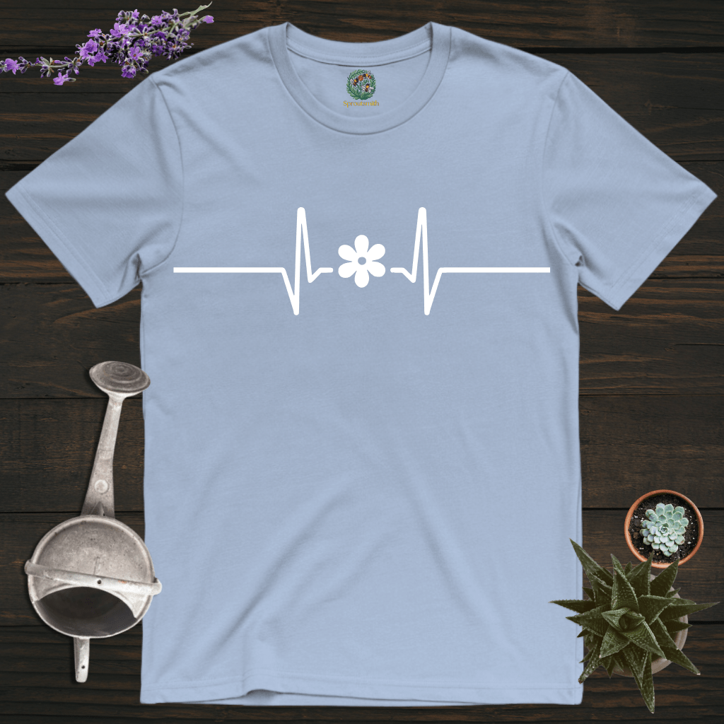 Sproutsmith T-Shirt Light Blue / S Flower Heartbeat T-Shirt
