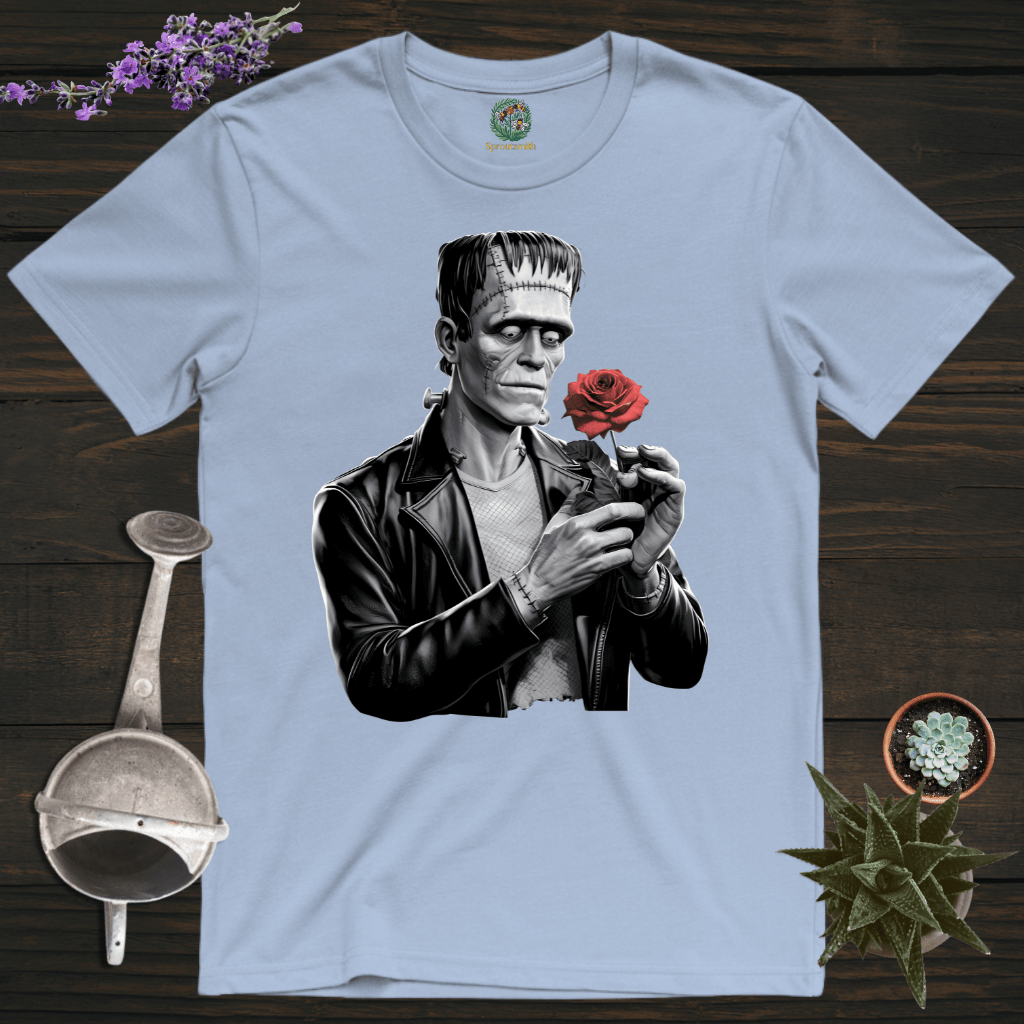 Sproutsmith T-Shirt Light Blue / S Frankenstein's Rose T-Shirt