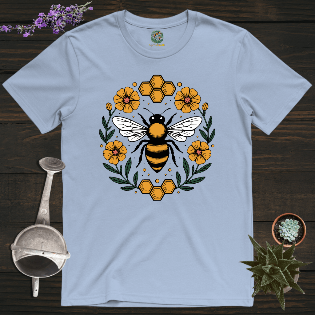 Sproutsmith T-Shirt Light Blue / S Honey Bee T-Shirt