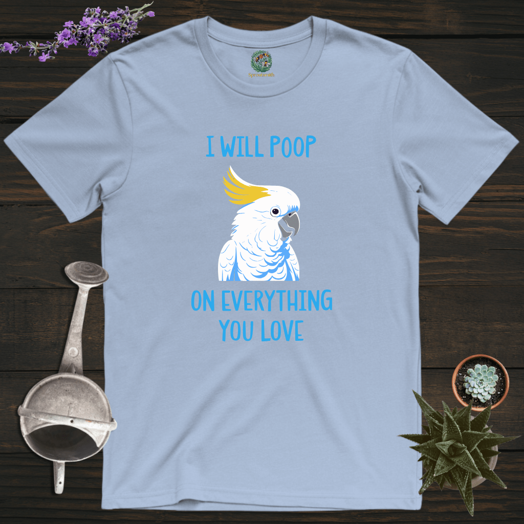 Sproutsmith T-Shirt Light Blue / S I Will Poop T-Shirt