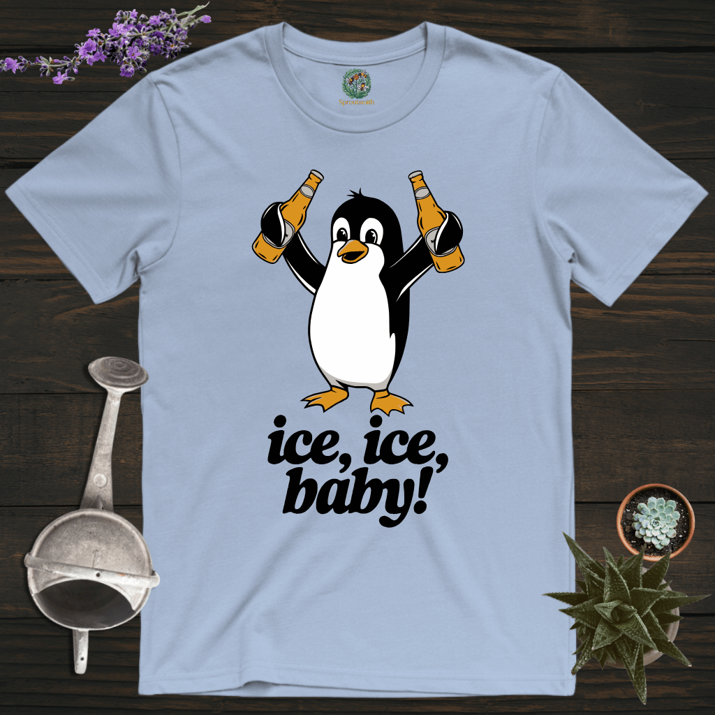 Sproutsmith T-Shirt Light Blue / S Ice Ice Baby T-Shirt