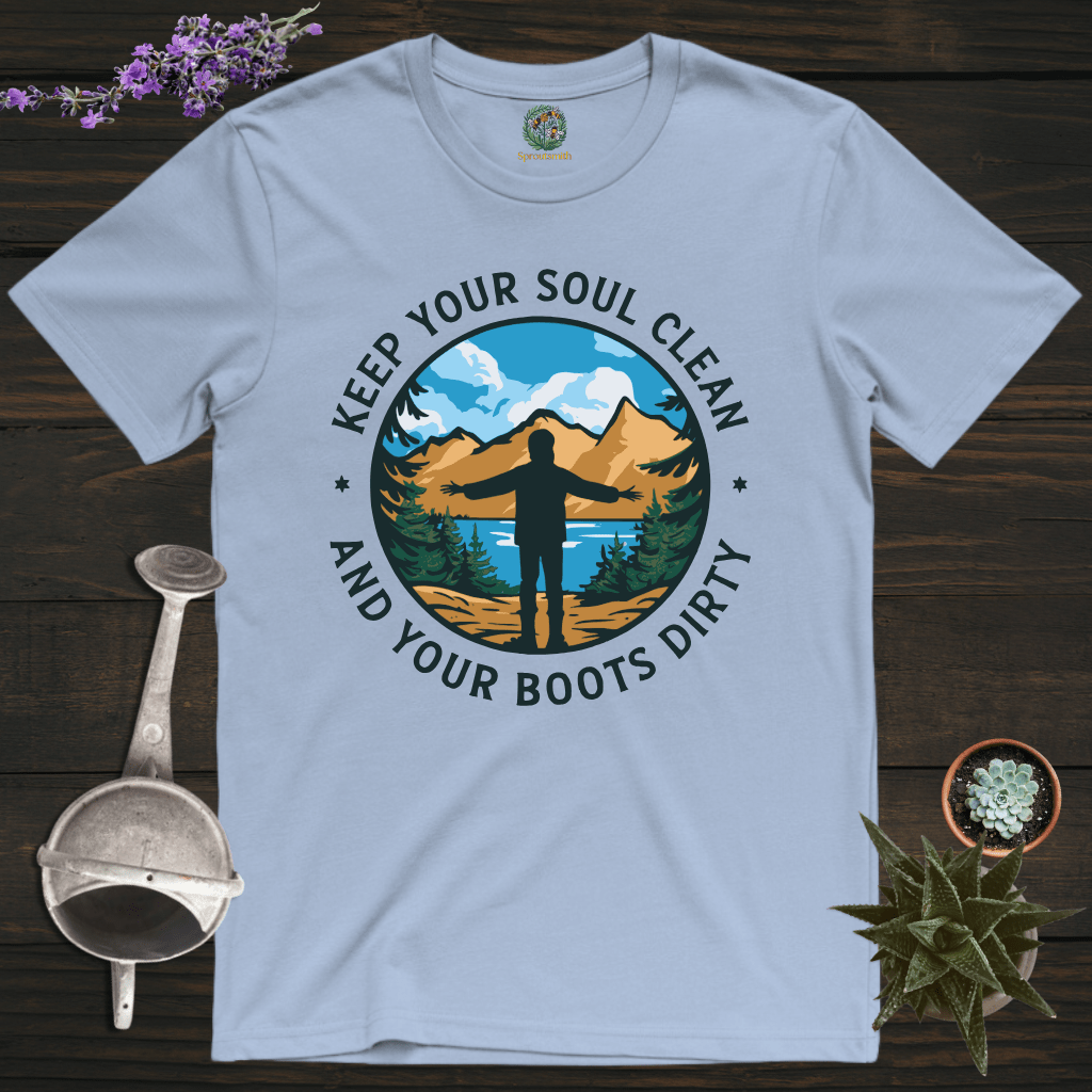 Sproutsmith T-Shirt Light Blue / S Keep Your Soul Clean T-Shirt