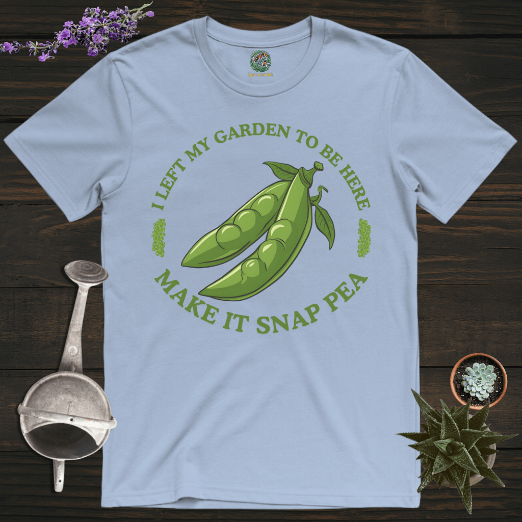 Sproutsmith T-Shirt Light Blue / S Make It Snap Pea T-Shirt