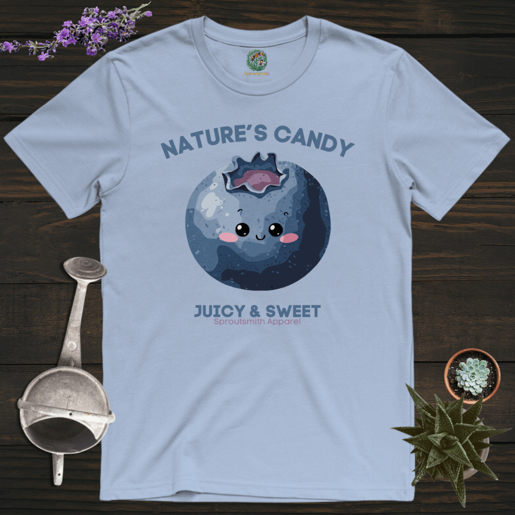 Sproutsmith T-Shirt Light Blue / S Nature's Candy Blueberry T-Shirt