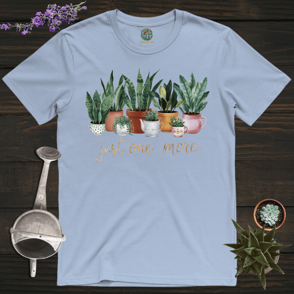 Sproutsmith T-Shirt Light Blue / S One More Plant T-Shirt