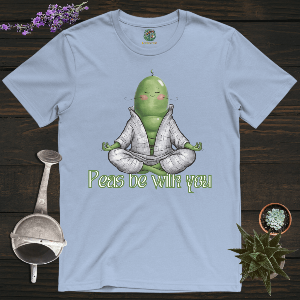 Sproutsmith T-Shirt Light Blue / S Peas Be With You T-Shirt