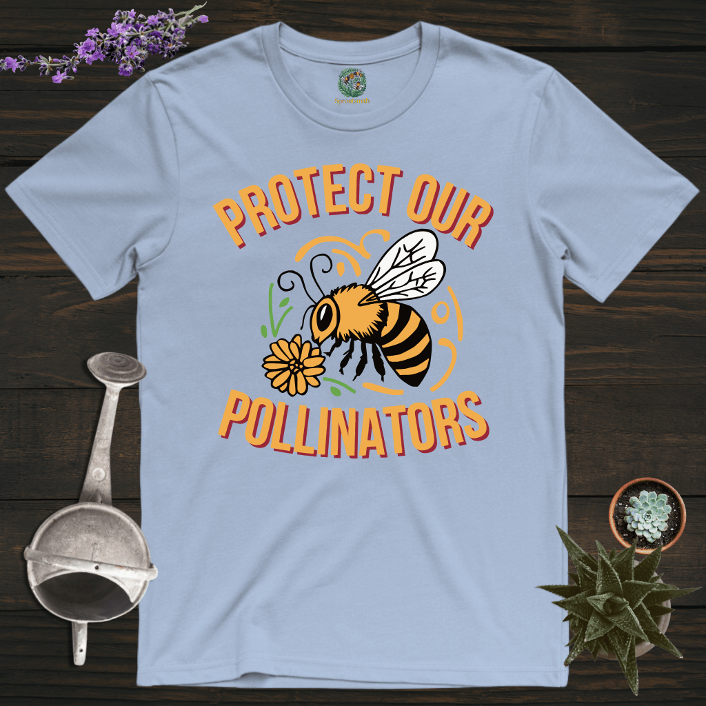 Sproutsmith T-Shirt Light Blue / S Protect Our Pollinators T-Shirt