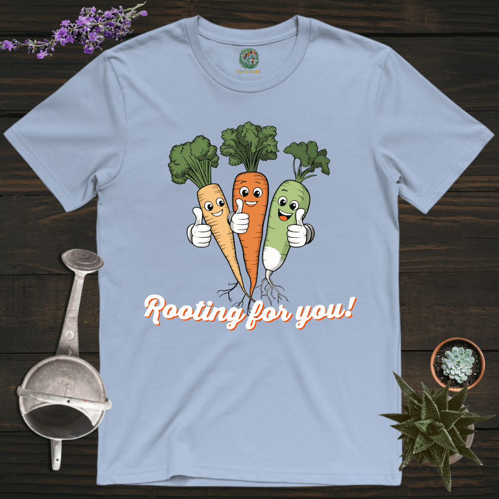 Sproutsmith T-Shirt Light Blue / S Rooting For You T-Shirt