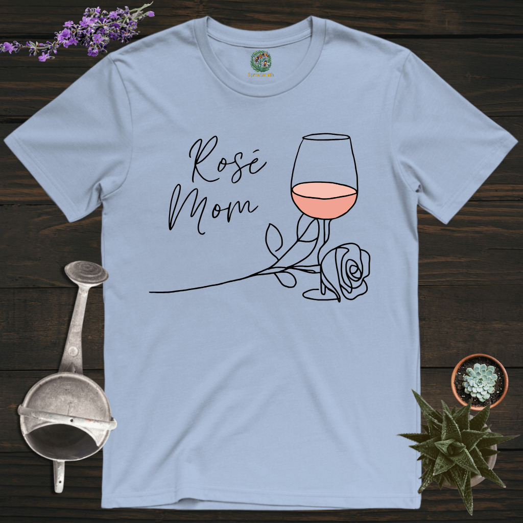 Sproutsmith T-Shirt Light Blue / S Rosé Mom T-Shirt