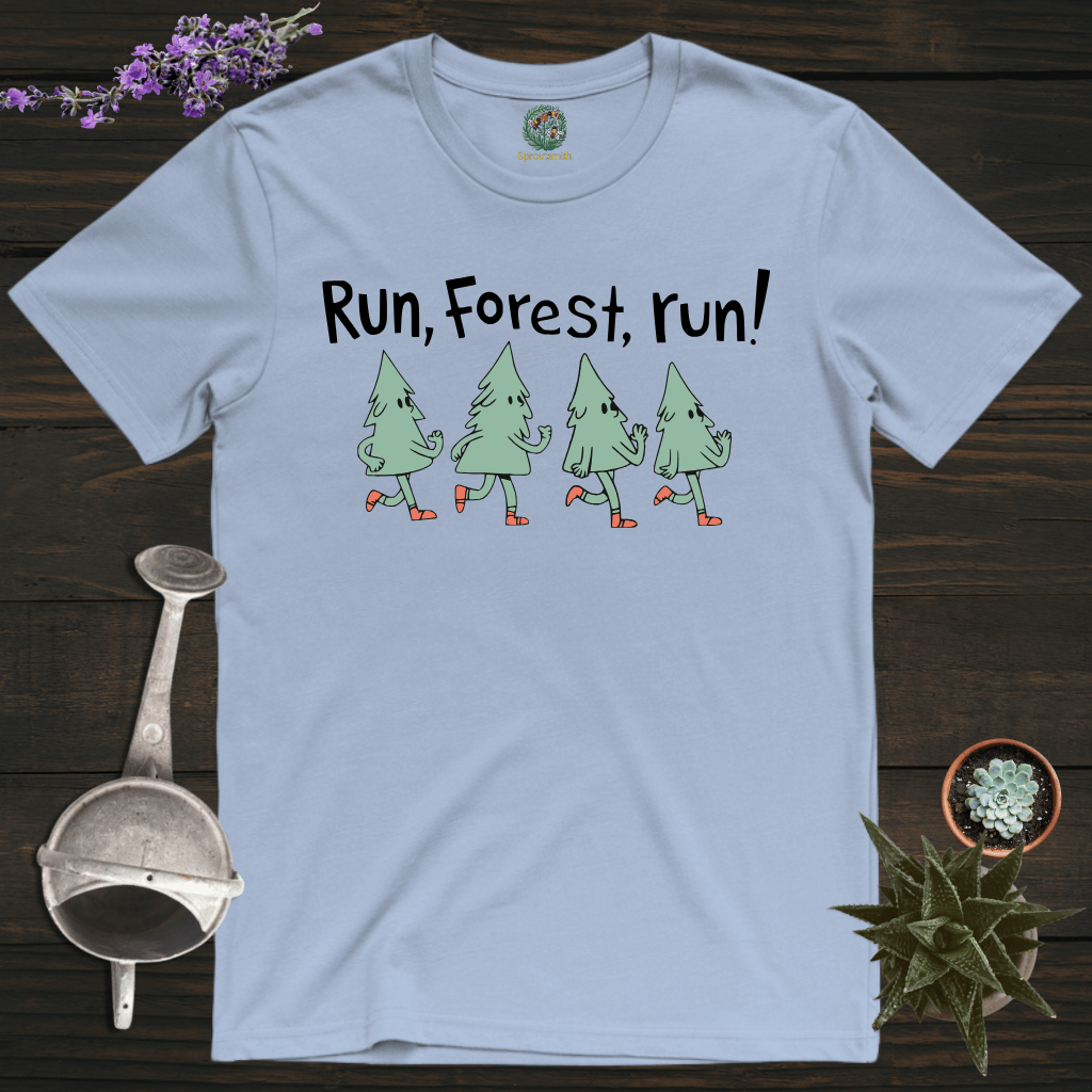 Sproutsmith T-Shirt Light Blue / S Run Forest Run T-Shirt