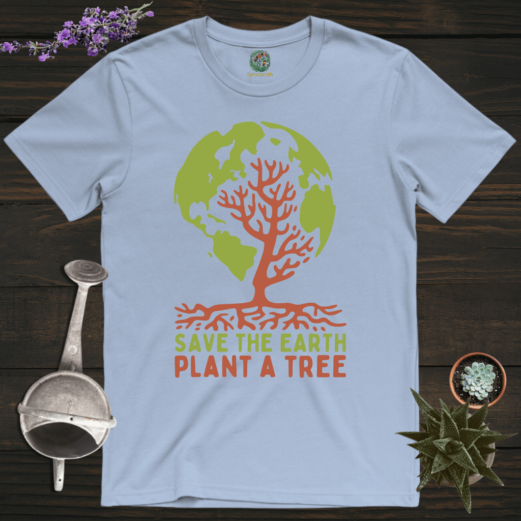 Sproutsmith T-Shirt Light Blue / S Save the Earth T-Shirt