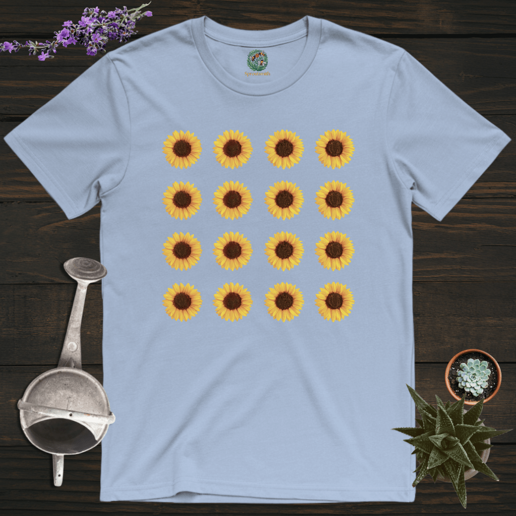Sproutsmith T-Shirt Light Blue / S Sunflowers T-Shirt