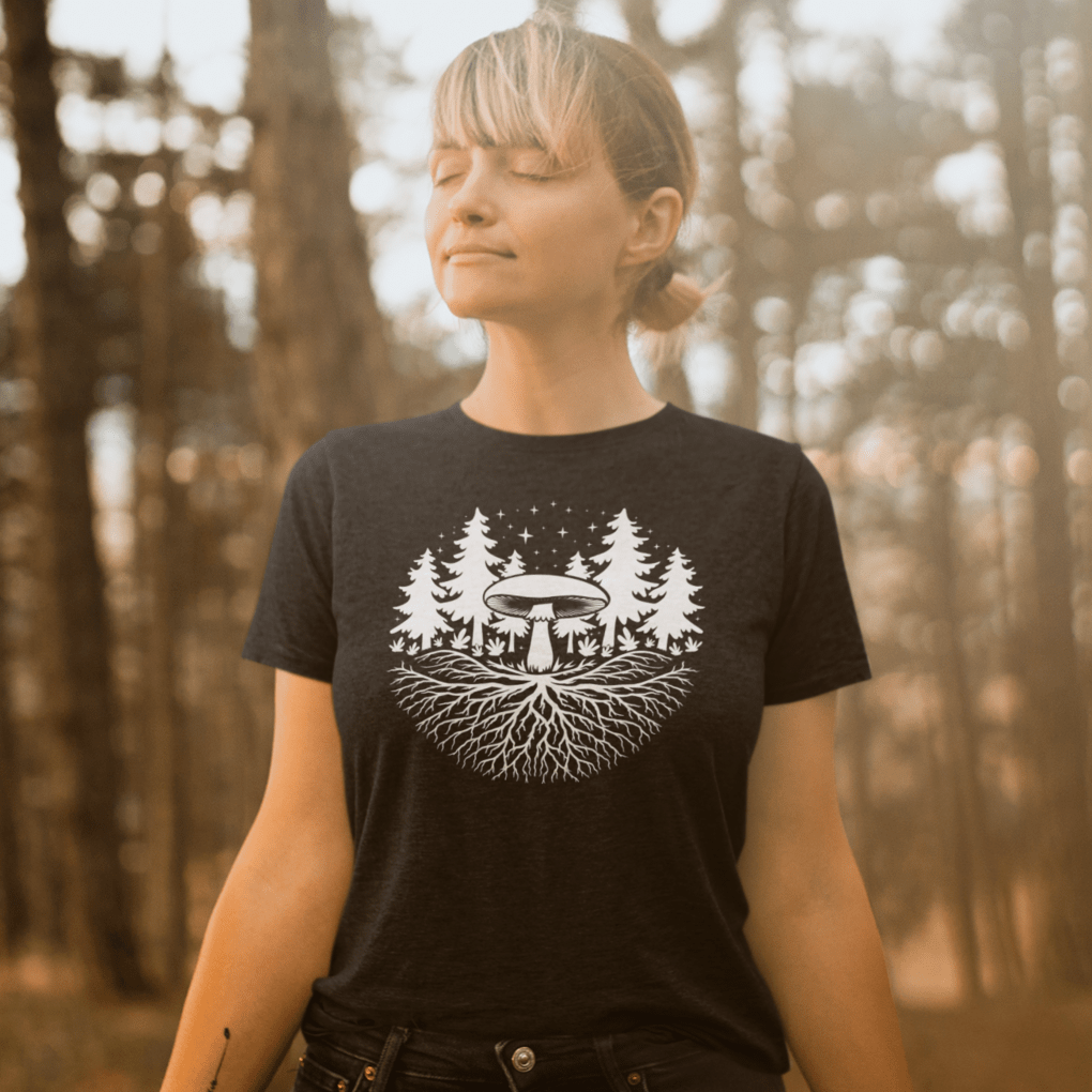 Sproutsmith T-Shirt Midnight Mycelium T-Shirt
