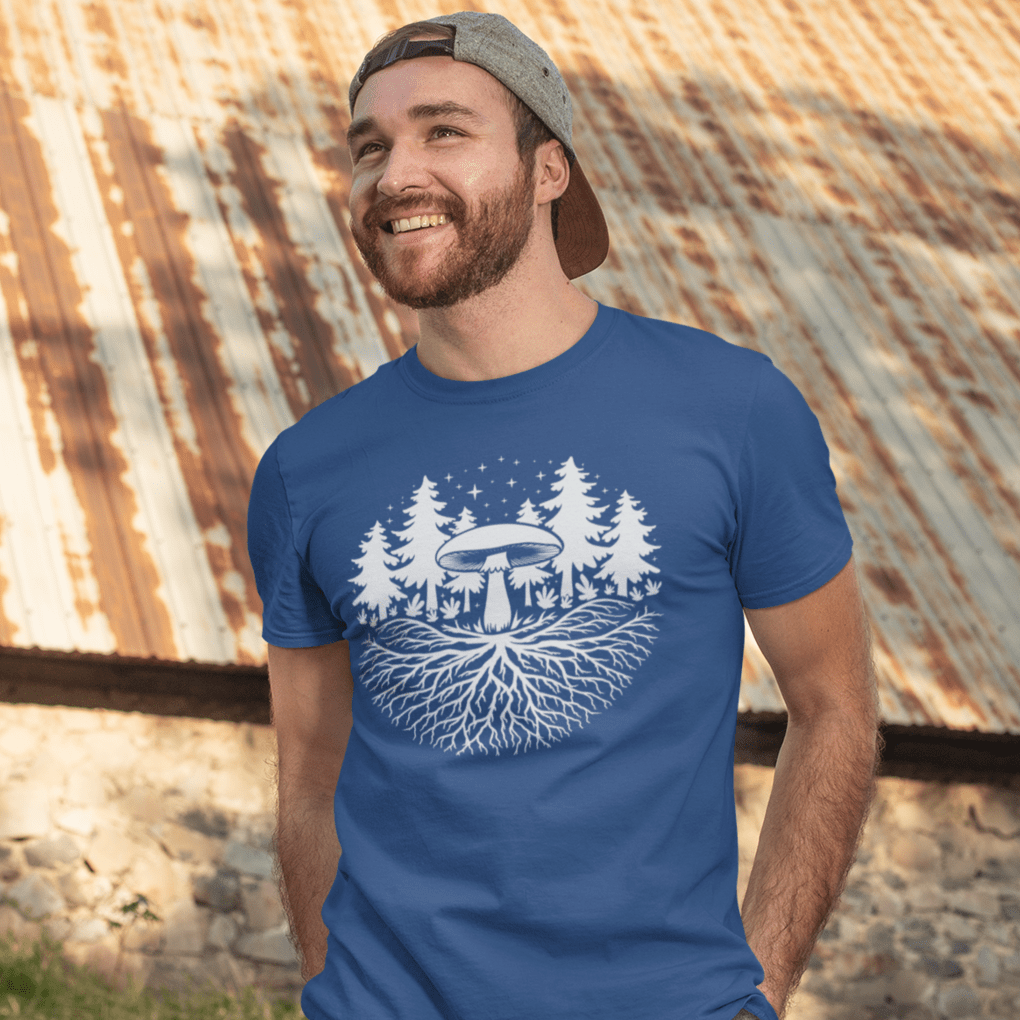Sproutsmith T-Shirt Midnight Mycelium T-Shirt