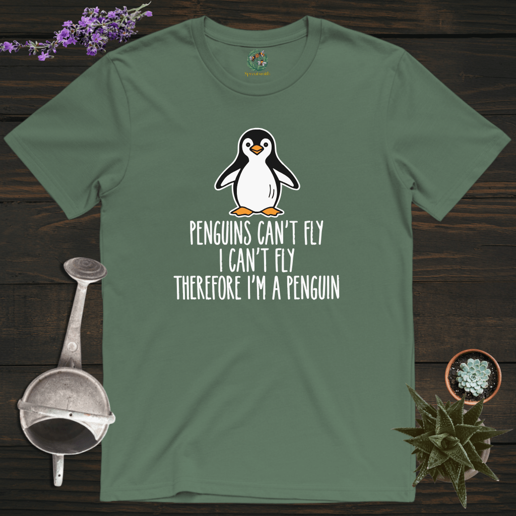 Sproutsmith T-Shirt Military Green / S I'm a Penguin T-Shirt