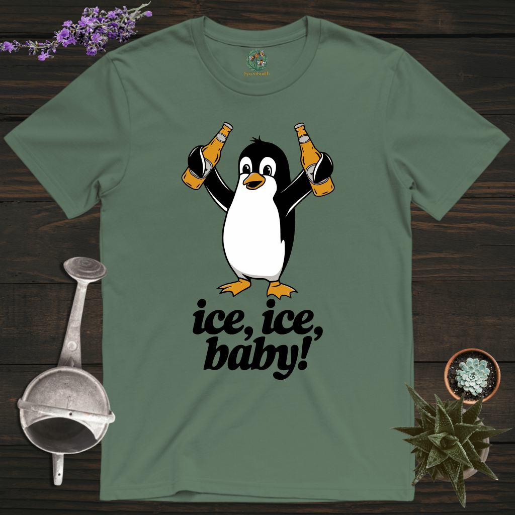Sproutsmith T-Shirt Military Green / S Ice Ice Baby T-Shirt