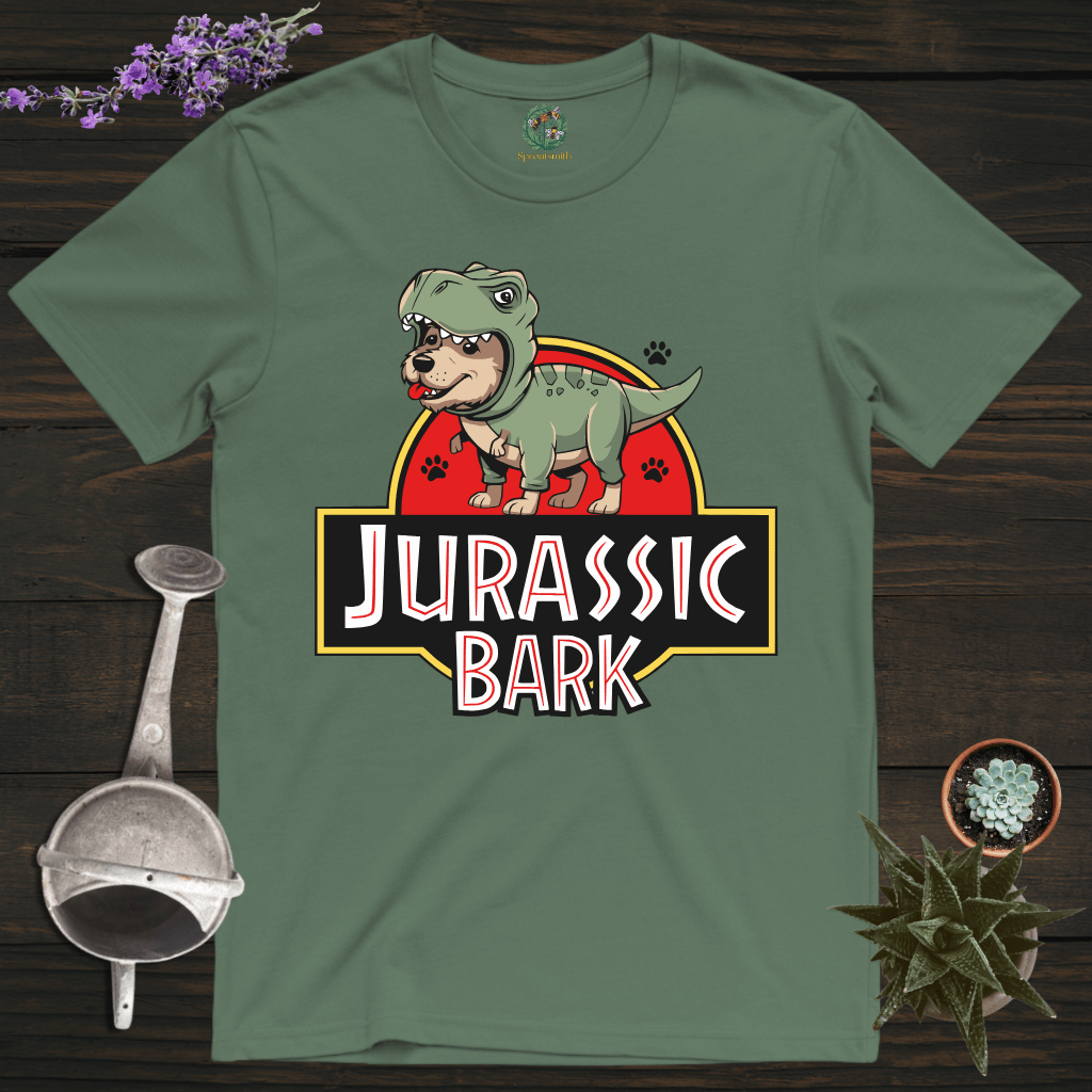 Sproutsmith T-Shirt Military Green / S Jurassic Bark T-Shirt
