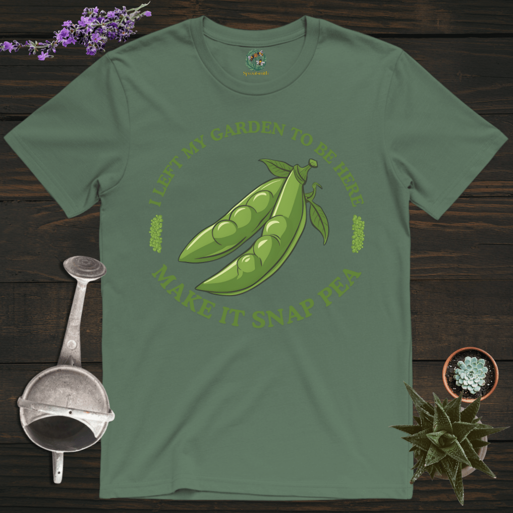 Sproutsmith T-Shirt Military Green / S Make It Snap Pea T-Shirt