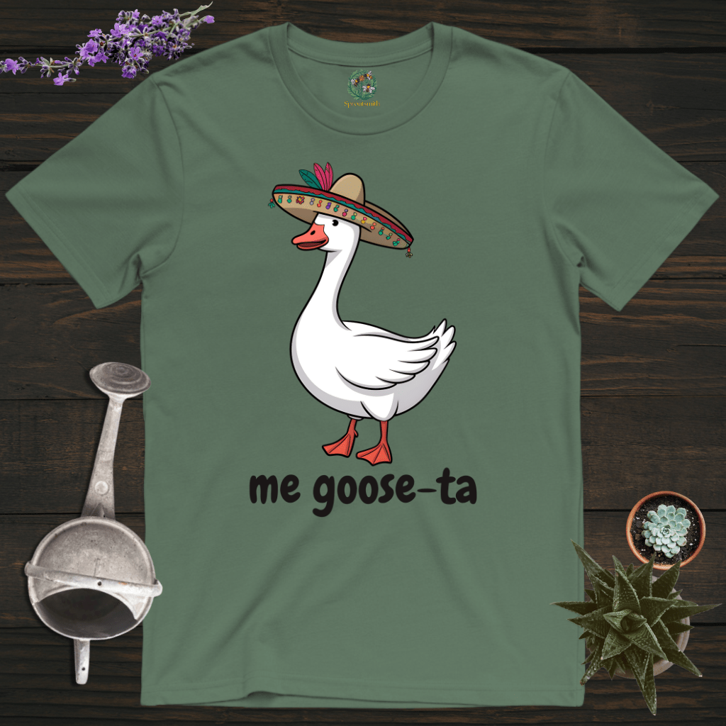 Sproutsmith T-Shirt Military Green / S Me Goose-Ta T-Shirt