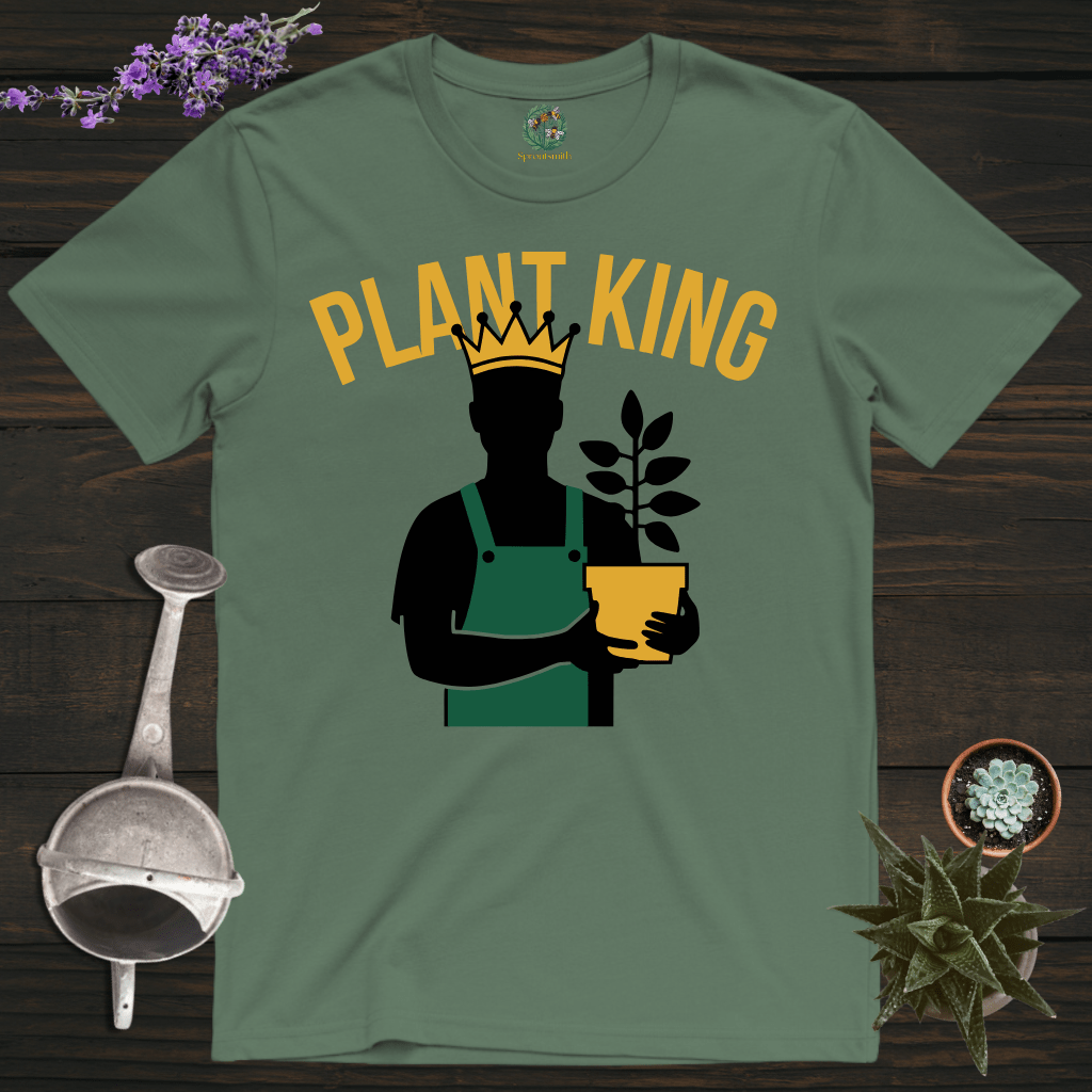Sproutsmith T-Shirt Military Green / S Plant King T-Shirt