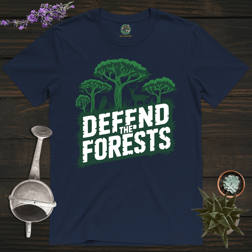 Sproutsmith T-Shirt Navy / S Defend the Forests T-Shirt