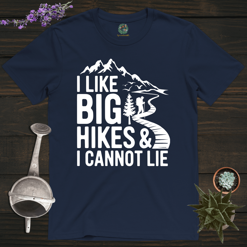 Sproutsmith T-Shirt Navy / S I Like Big Hikes T-Shirt