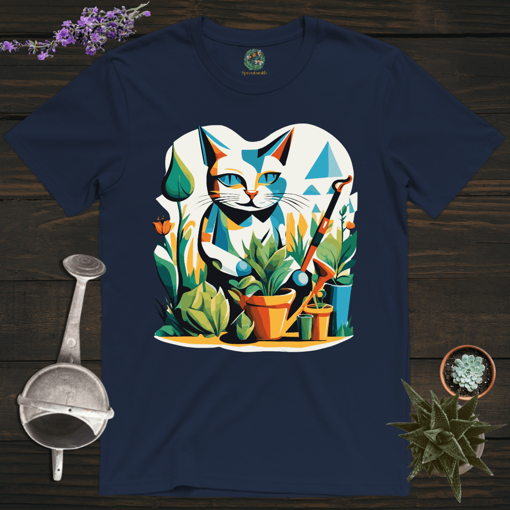 Sproutsmith T-Shirt Navy / S Lucky Cat T-Shirt
