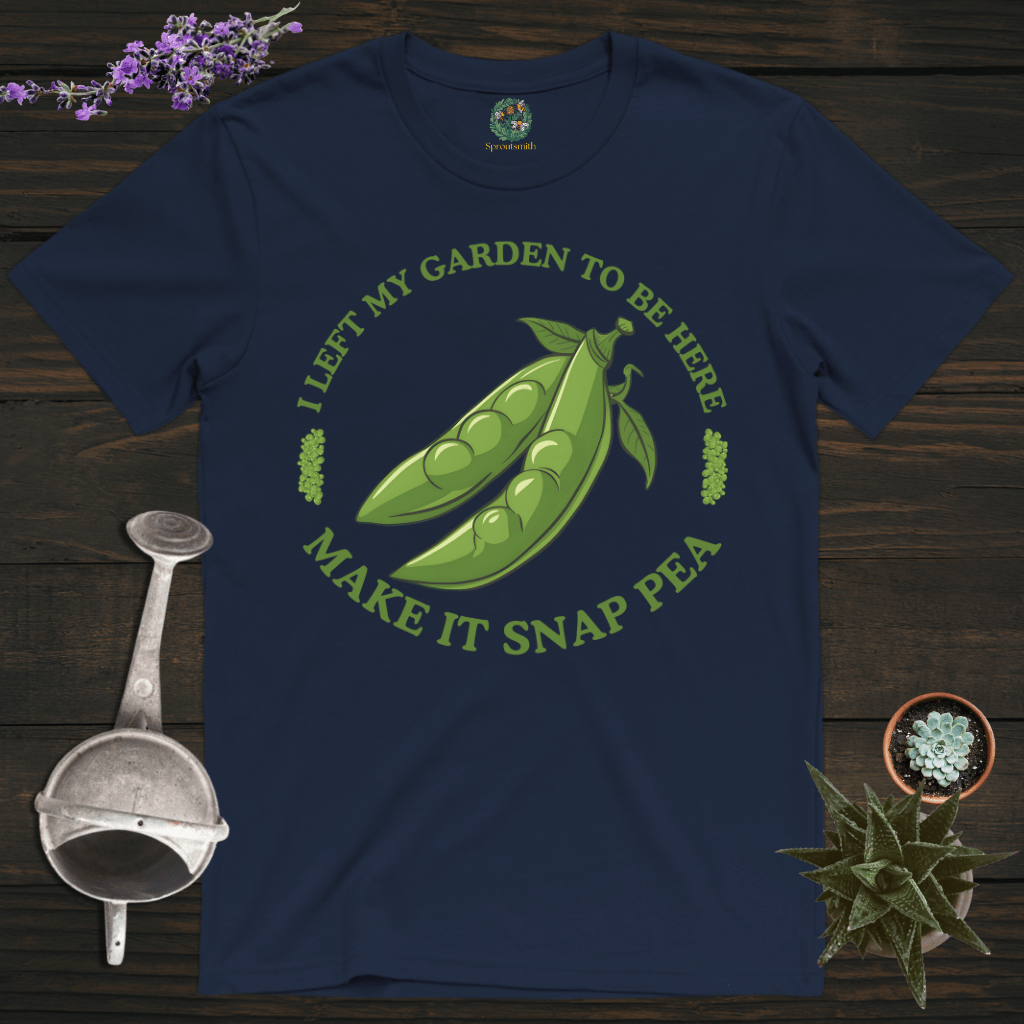 Sproutsmith T-Shirt Navy / S Make It Snap Pea T-Shirt