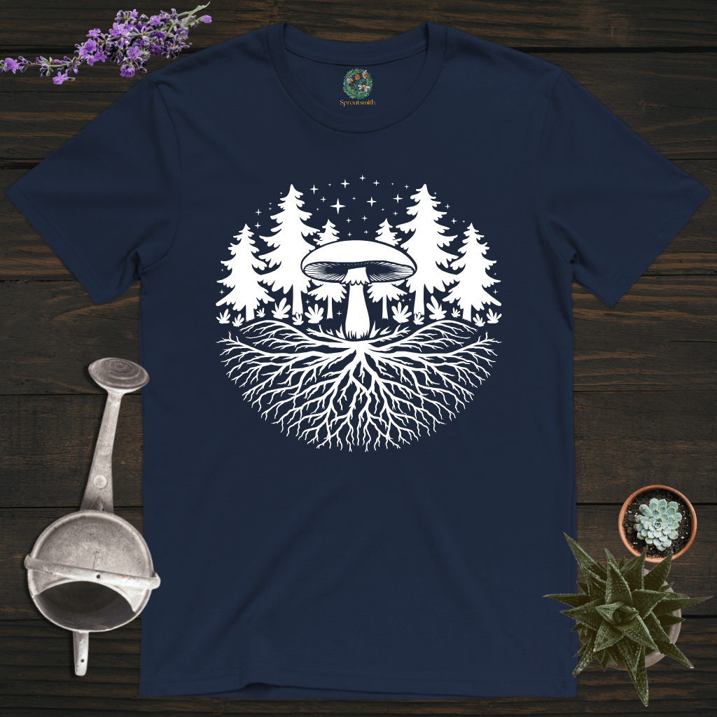 Sproutsmith T-Shirt Navy / S Midnight Mycelium T-Shirt