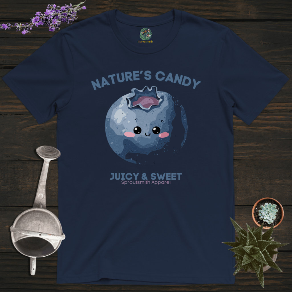 Sproutsmith T-Shirt Navy / S Nature's Candy Blueberry T-Shirt